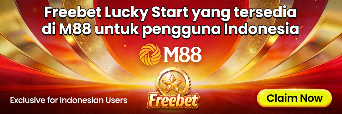 Freebet Lucky Start yang tersedia di M88 untuk pengguna Indonesia